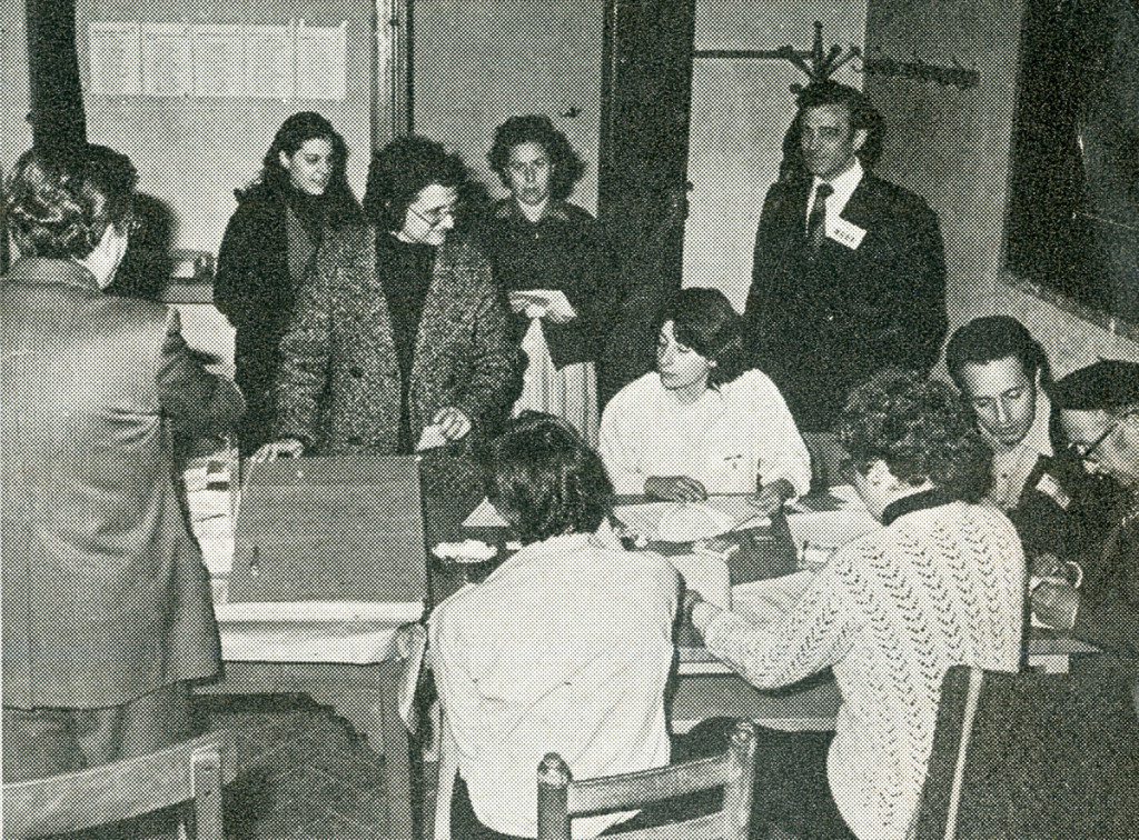 IMATGE D'ARXIU · Eleccions municipals a Tàrrega l'any 1979 · Foto Calafell