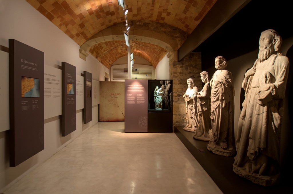 IMATGE D'ARXIU · Espai del Museu Comarcal de l'Urgell dedicat al passat medieval jueu de la vila