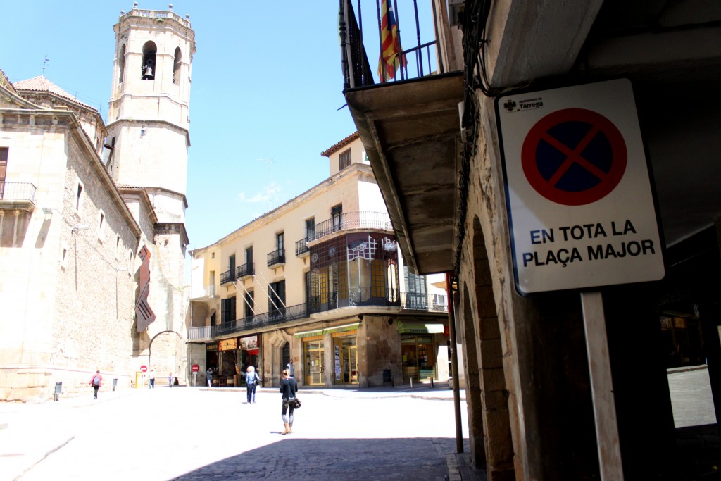 IMATGE D'ARXIU · Plaça Major de Tàrrega