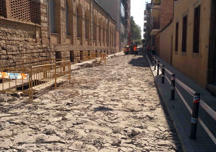 Tall de trànsit a la  C-14 a Tàrrega els dies 16 i 17  per les obres de renovació del carrer de Jacint Verdaguer