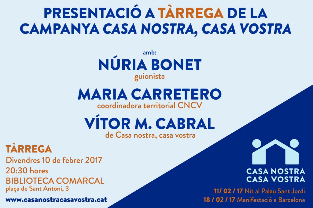 TARREGA - Cartell XXSS