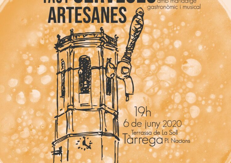 La Fira de la Cervesa Artesana de Tàrrega es reformula amb un tast per a 70 persones el pròxim 6 de juny a La Soll