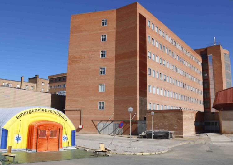 Els ingressos per covid-19 als hospitals de la Regió Sanitària de Lleida continuen pujant i arriben a 84