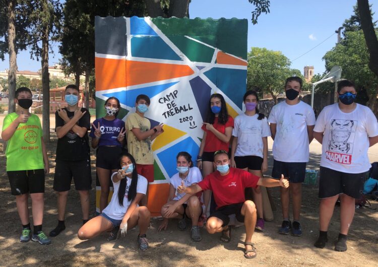 Clou amb èxit la primera experiència de voluntariat juvenil del Camp de Treball Local de Tàrrega