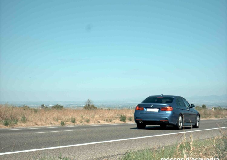 Denunciem penalment un conductor que circulava a 189 km/h per la C-14 a Ciutadilla (Urgell)