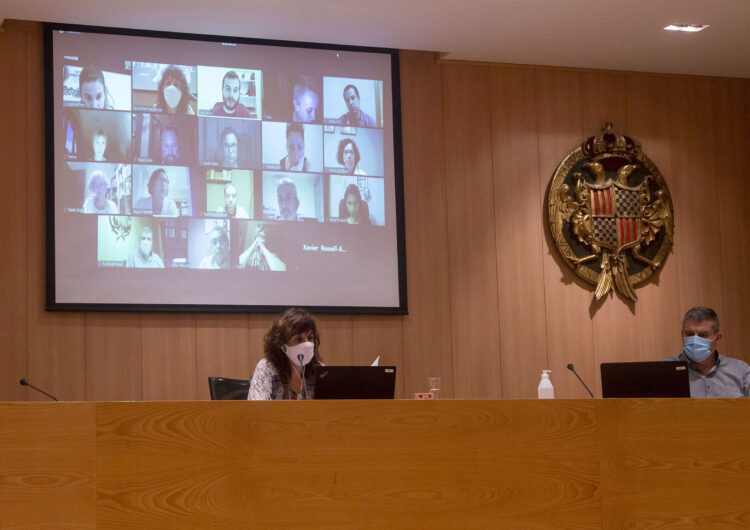 Ple extraordinari de l’Ajuntament de Tàrrega per debatre una moció de rebuig a la inhabilitació de Quim Torra