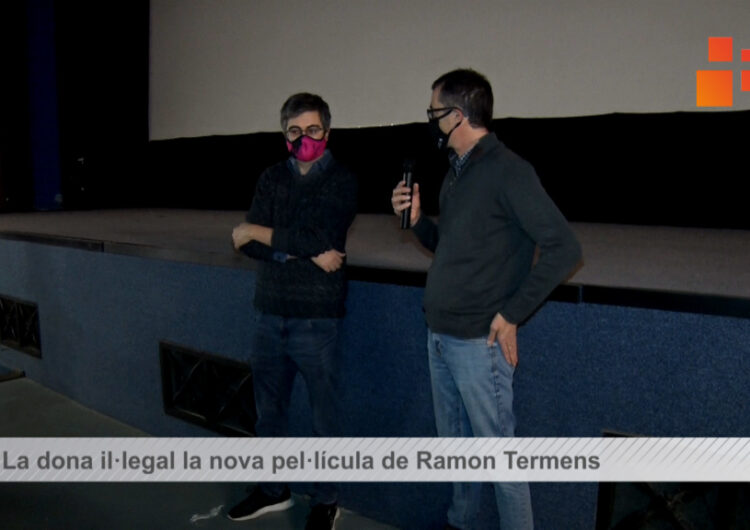 Ramon Termens estrena La dona il·legal al Cinema Majèstic de Tàrrega
