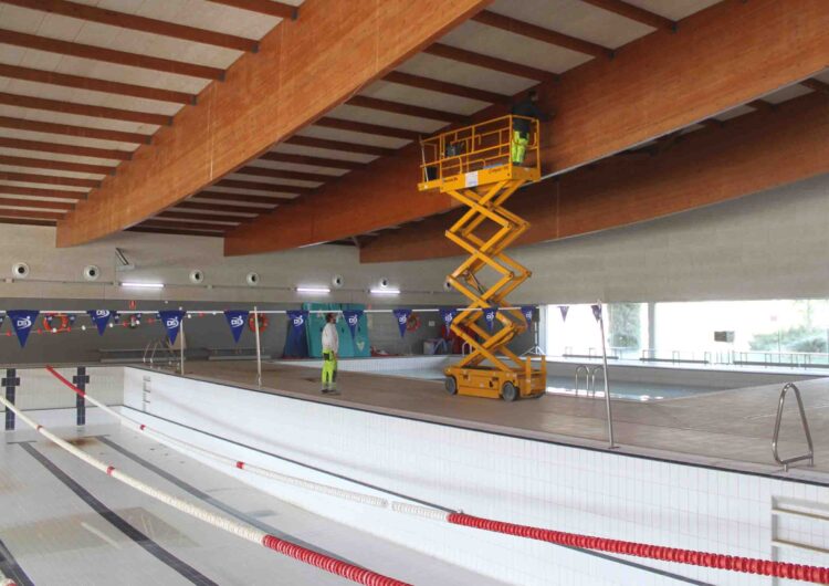 L’Ajuntament de Tàrrega inicia els treballs de rehabilitació de la piscina coberta municipal