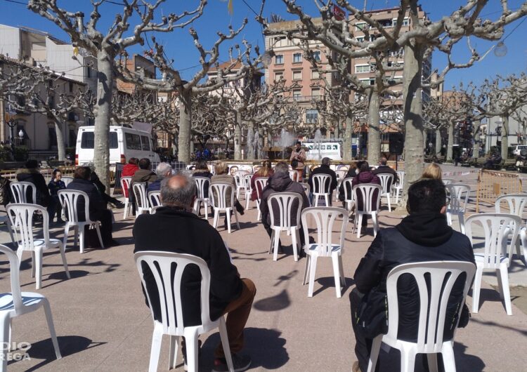 ANC es torna a concentrar per demanar ‘la llibertat dels presos independentistes i el retorn dels exiliats’