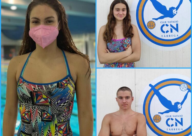 Tres nedadors infantils del Club Natació Tàrrega seleccionats per anar als Campionats d’Espanya d’Hivern a Màlaga