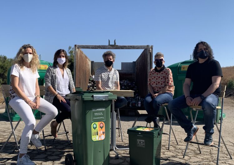 L’Urgell activa una campanya per promoure el  reciclatge d’envasos de vidre a l’hostaleria
