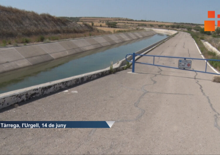 Un nen de set anys en estat greu després d’estar a punt d’ofegar-se al canal Segarra-Garrigues a Tàrrega