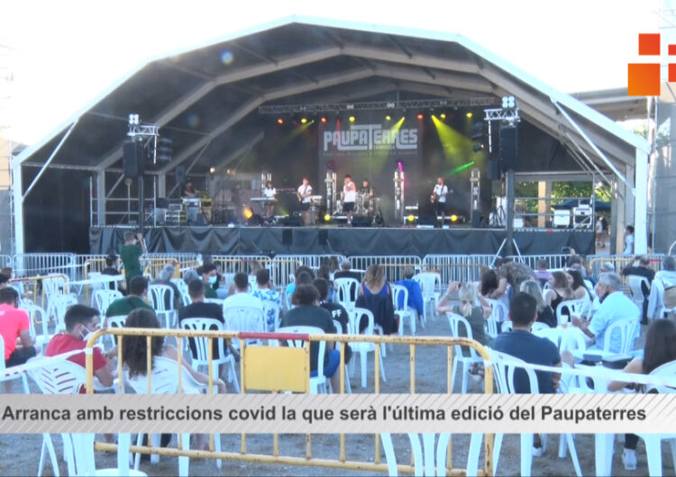 Arranca amb restriccions covid la que serà l’última edició del Festival Paupateres de Tàrrega