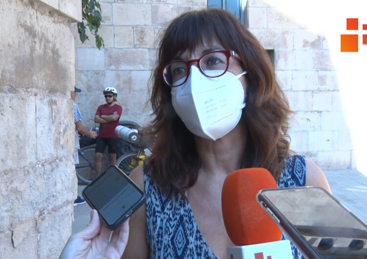 L’alcaldessa de Tàrrega, a favor de l’aplicació del toc de queda per a frenar l’increment de contagis de Covid-19 a la ciutat