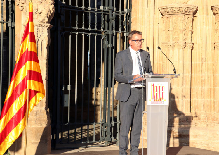 Joan Talarn reivindica el paper de la dona en la construcció de Catalunya i anima a “fer bandera de la nostra identitat”