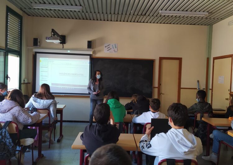 Comencen els tallers sobre violències masclistes per a l’alumnat de 4t d’ESO de l’Urgell
