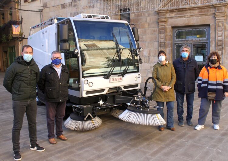 L’Ajuntament de Tàrrega adquireix un nou vehicle de neteja de la via pública