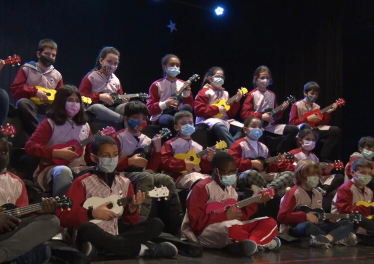 Flautes per ukeleles: la curiosa proposta educativa de l’Escola Vedruna de Tàrrega