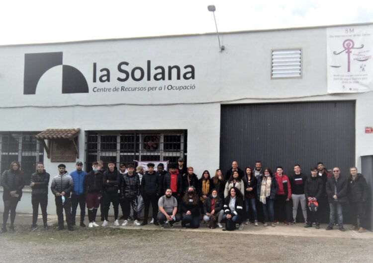 Tàrrega desenvolupa el programa d’ocupació per a joves en situació d’atur impulsat pel Centre La Solana