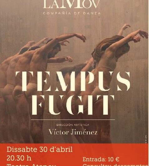 La companyia de dansa LaMov presenta Tempus Fugit a Tàrrega