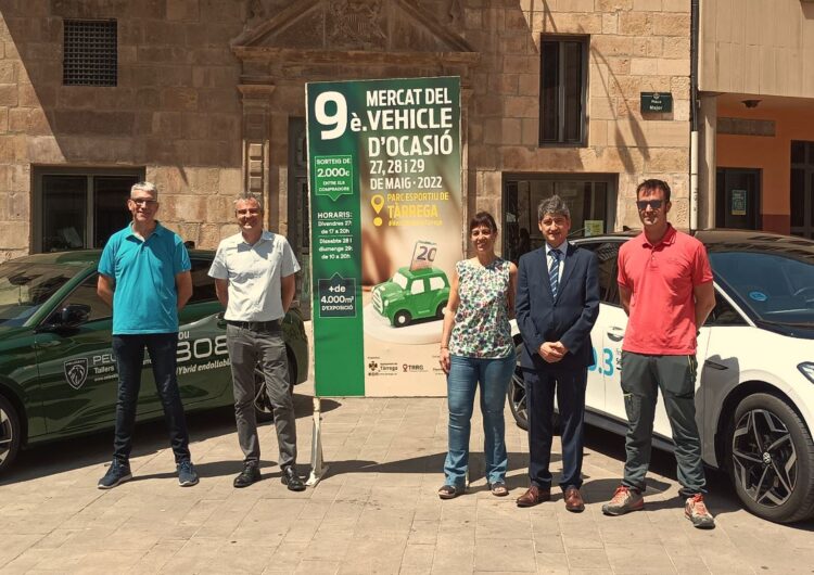 Tàrrega acollirà el 9è Mercat del Vehicle d’Ocasió amb més de 4.000 m2 d’exposició