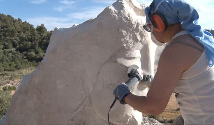 Ja es van polint les obres del segon ‘Maldant la Pedra’