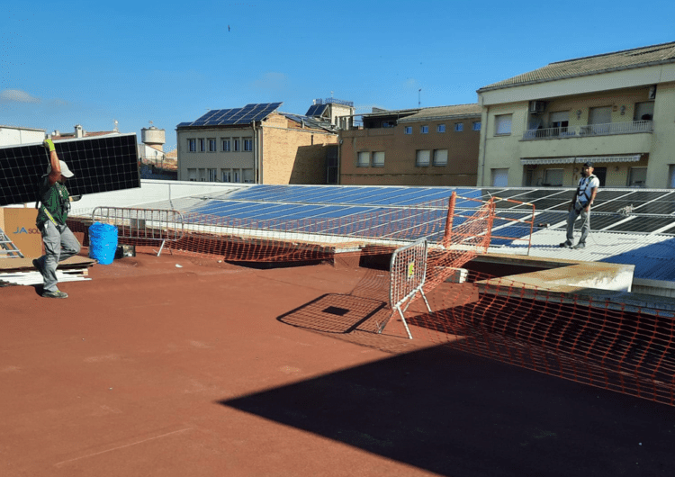L’Ajuntament d’Agramunt instal·la plaques solars fotovoltaiques