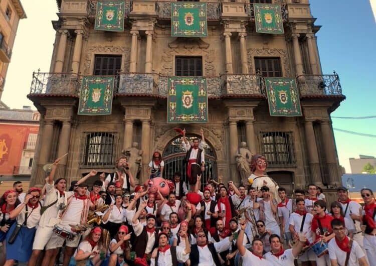 La cultura popular de Tàrrega viatja fins a Pamplona