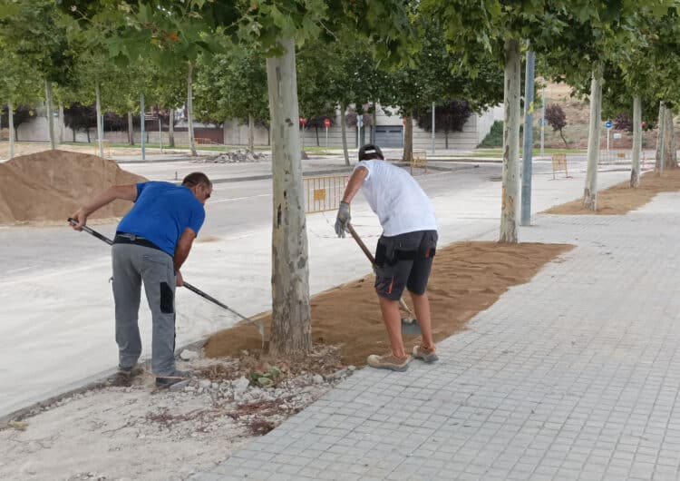 L’Ajuntament de Tàrrega inicia l’adequació de les voreres de la Via Lacetània i el passeig del Parc Esportiu