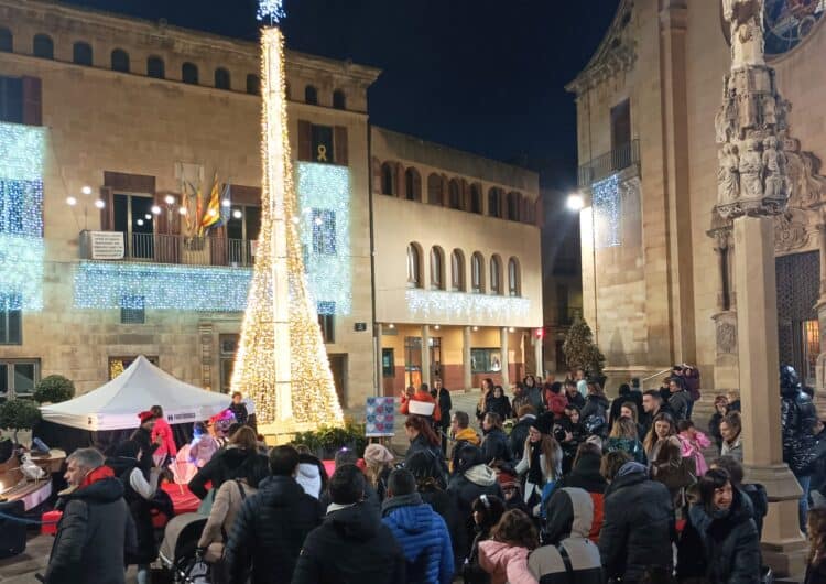 Tàrrega celebra la festa del Tió de Guixanet en el marc de la campanya de dinamització comercial de les festes