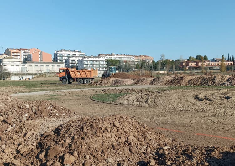 L’Ajuntament de Tàrrega inicia la construcció de l’àrea per practicar atletisme