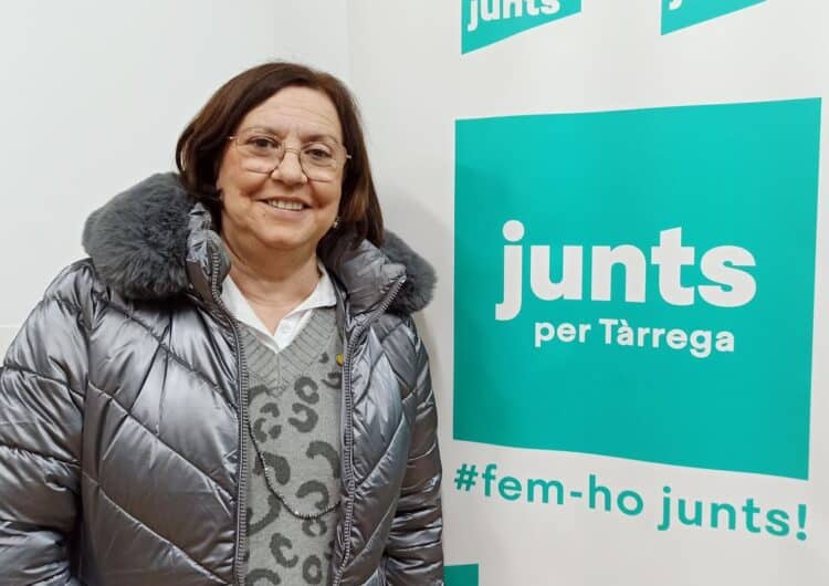 Rosa M. Perelló, escollida cap de llista de Junts per Tàrrega per unanimitat