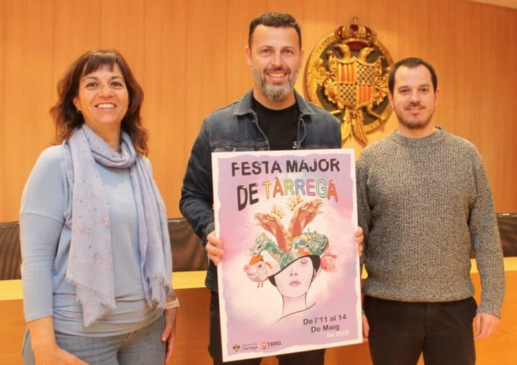 Un disseny de Josep Manel Leiva il·lustrarà el cartell de la Festa Major 2023 de Tàrrega