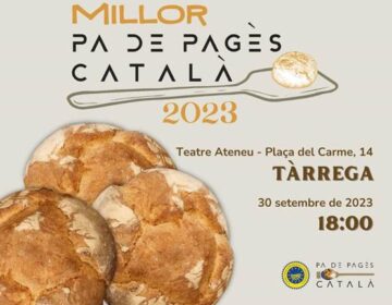 El Teatre Ateneu de Tàrrega acollirà la final del Concurs del Millor Pa de Pagès Català 2023