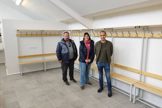 L’Ajuntament de Tàrrega finalitza les obres de millora realitzades al camp de futbol municipal