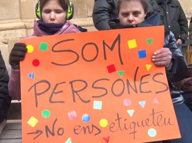 La Constitució Espanyola substitueix el concepte de ‘disminuït’ pel concepte ‘persona amb discapacitat’