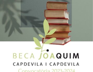 Tàrrega, Maldà i el Consell Comarcal de l’Urgell convoquen la tercera edició de la beca Joaquim Capdevila i Capdevila
