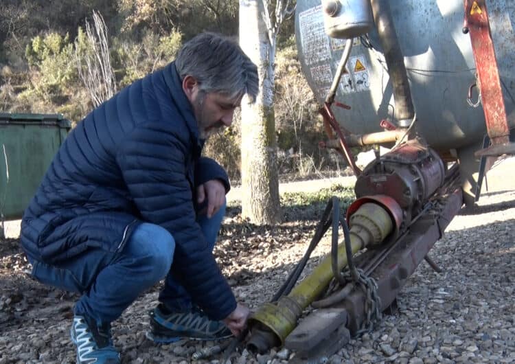 Roben el tractor a un pagès de Nalec