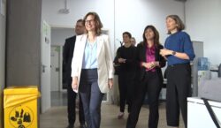 La consellera Serret visita les noves oficines de FiraTàrrega en…