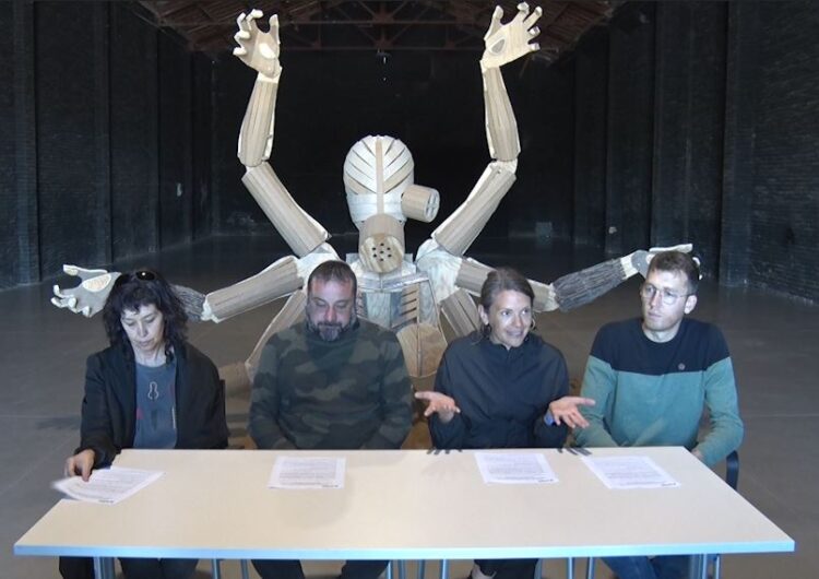 FiraTàrrega i l’FP d’Escultura per a l’espectacle de l’Escola Ondara inicien una col·laboració professional