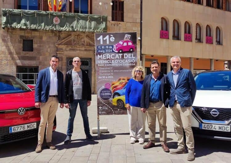 Tàrrega celebrarà l’11è Mercat del Vehicle d’Ocasió del 17 al 19 de maig