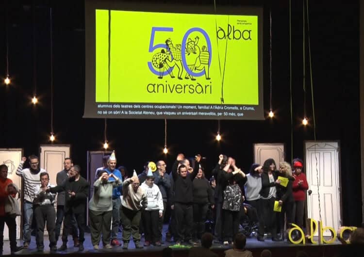 L’associació Alba celebra 50 anys de progrés, justícia social i dignitat per les persones amb discapacitat intel·lectual