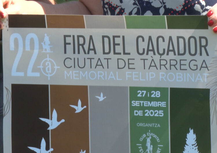 Tàrrega celebrarà a finals de setembre la 22a Fira del Caçador