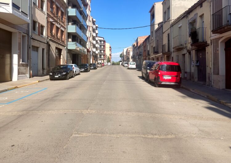 L’Ajuntament de Tàrrega durà a terme treballs de millora en quatre carrers