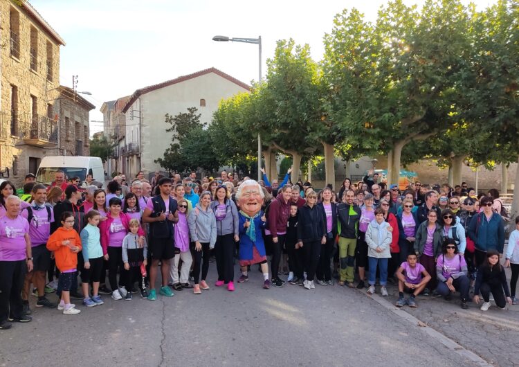 Tàrrega celebra amb èxit de participació la 4a Caminada de les Dones Rurals