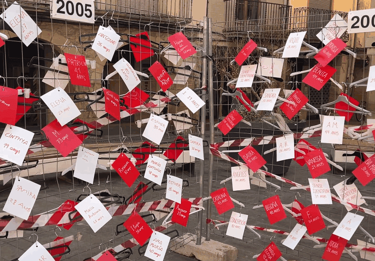 En record de les 1.438 dones assassinades a l’Estat espanyol