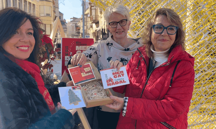 El Mercat de Nadal creix a Tàrrega i assoleix els 90 expositors