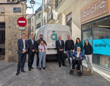 Quàlia adquireix un vehicle adaptat a través de la Fundació ‘La Caixa’