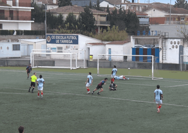 La UE Tàrrega s’imposa al CF Tortosa Ebre 2-1