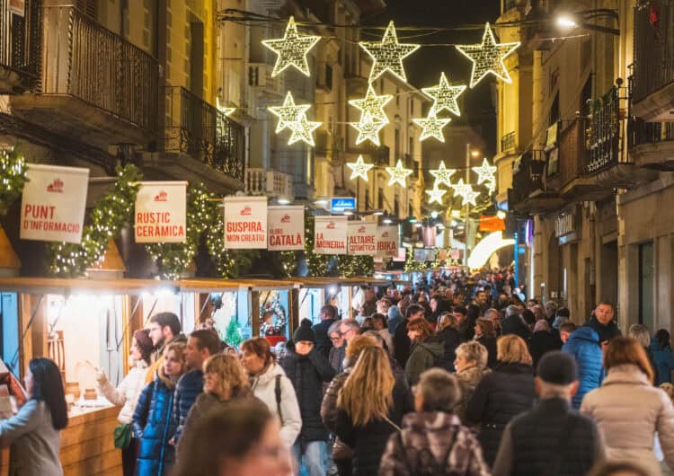 Tàrrega tanca amb èxit l’edició més multitudinària del Mercat de Nadal i 26a Fira d’Artistes